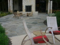 quartzite exterior paving